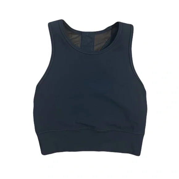 Lululemon Athletica Mesh-Back Training
Cropped Tank Top Sz 14 XL Graphite Gray - Picture 4 of 8